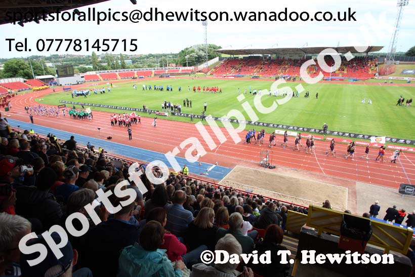 Parade, English Schools Track and Field. Photo: David T. Hewitson/Sports for All Pics